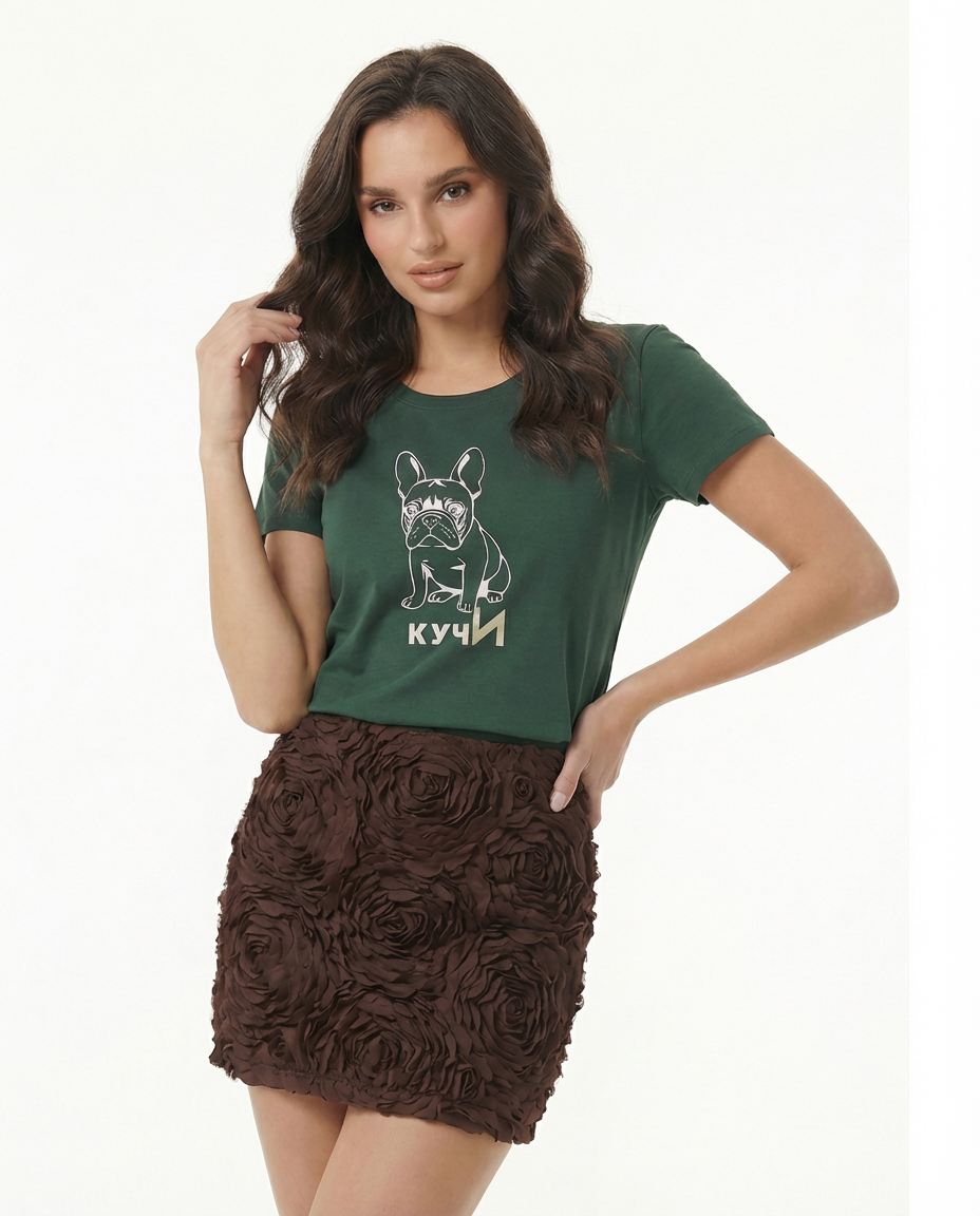 Тениска Fluffy Vibes